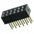SFM210-LPSE-D06-ST-BK - CONN HDR 12POS 0.039 GOLD PCB