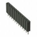 929850-01-12-RB - CONN RCPT 12POS 0.1 GOLD PCB