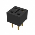 HLE-102-02-G-DV-TE - CONN RCPT 4POS 0.1 GOLD PCB