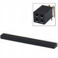 PPPC322LJBN - CONN HDR 64POS 0.1 GOLD PCB R/A