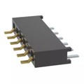 MMS-106-02-L-SH-02-TR - CONN RCPT 6P 0.079 GOLD SMD R/A