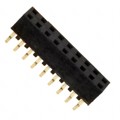 150218-6002-RB - CONN RCPT 18POS 0.079 GOLD PCB
