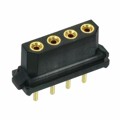 M80-8970405 - CONN RCPT 4POS 0.079 GOLD PCB