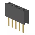 MMS-105-01-F-SV - CONN RCPT 5POS 0.079 GOLD PCB