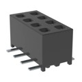 MMS-104-02-L-DV-A-K - CONN RCPT 8POS 0.079 GOLD SMD