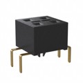 HLE-102-02-G-DV-PE-BE-LC - CONN RCPT 4POS 0.1 GOLD PCB