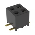 MMS-102-02-H-DV-TR - 2.00 MM TIGER CLAW SOCKET STRIP