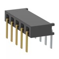 MMS-105-01-F-SH - CONN RCPT 5P 0.079 GOLD PCB R/A