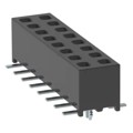 MMS-108-02-F-DV-LC - CONN RCPT 16POS 0.079 GOLD SMD