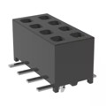 MMS-104-02-F-DV-LC-TR - CONN RCPT 8POS 0.079 GOLD SMD