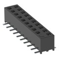MMS-110-02-L-DV-K-01-TR - CONN RCPT 20POS 0.079 GOLD SMD