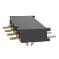 MMS-104-02-L-SH-LC - CONN RCPT 4P 0.079 GOLD SMD R/A