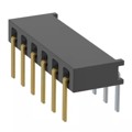 MMS-106-01-LM-SH - CONN RCPT 6P 0.079 GOLD PCB R/A