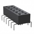 HLE-106-02-F-DV-PE-BE-LC - CONN RCPT 12POS 0.1 GOLD PCB