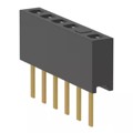 MMS-106-01-L-SV-02 - CONN RCPT 6POS 0.079 GOLD PCB