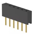 MMS-106-01-LM-SV-06 - CONN RCPT 6POS 0.079 GOLD PCB