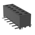 MMS-106-02-L-DV-LC - CONN RCPT 12POS 0.079 GOLD SMD