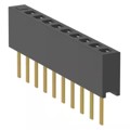 MMS-110-01-L-SV-10 - CONN RCPT 10POS 0.079 GOLD PCB