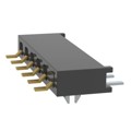 MMS-106-02-L-SH-LC - CONN RCPT 6P 0.079 GOLD SMD R/A