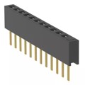 MMS-112-01-L-SV-01 - CONN RCPT 12POS 0.079 GOLD PCB