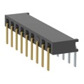 MMS-109-01-L-SH-03 - CONN RCPT 9P 0.079 GOLD PCB R/A