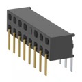 MMS-108-01-F-DH-08 - CONN RCPT 16P 0.079 GOLD PCB R/A