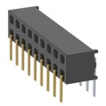 MMS-109-01-F-DH - CONN RCPT 18P 0.079 GOLD PCB R/A