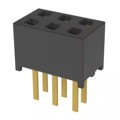 MMS-103-01-H-DV - CONN RCPT 6POS 0.079 GOLD PCB