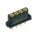 B5741-104-F-T-2 - 4 POS. FEMALE SIL VERTICAL THROU