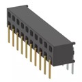 MMS-110-01-L-DH-01 - CONN RCPT 20P 0.079 GOLD PCB R/A