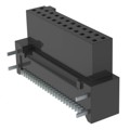 SFM-112-02-L-DH-TR - CONN RCPT 24P 0.05 GOLD SMD R/A
