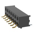 MMS-107-02-S-DV-A - CONN RCPT 14POS 0.079 GOLD SMD
