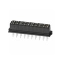 B5741-220-F-T-0 - 10+10 POS. FEMALE DIL VERTICAL T