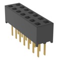 MMS-107-01-H-DV - CONN RCPT 14POS 0.079 GOLD PCB