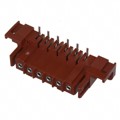 207610-7 - CONN HDR 6POS 0.197 GOLD PCB R/A