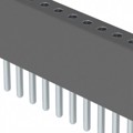 851-99-012-10-002000 - CONN RCPT 12P 0.05 TIN-LEAD PCB