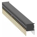 MMS-122-01-L-DH-25 - CONN RCPT 44P 0.079 GOLD PCB R/A