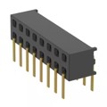 MMS-108-01-H-DH - CONN RCPT 16P 0.079 GOLD PCB R/A
