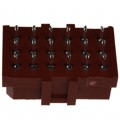 207530-4 - CONN HDR 18POS 0.197 GOLD PCB