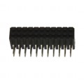PPPN112FJFN - CONN HDR 22P 0.079 GOLD PCB R/A