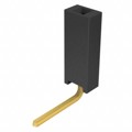 SSQ-101-03-G-S-RA - CONN RCPT 1POS GOLD PCB R/A