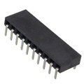 146139-9 - CONN RCPT 10POS 0.1 GOLD PCB R/A