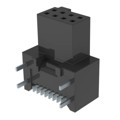 SFM-104-02-L-DH-TR - CONN RCPT 8POS 0.05 GOLD SMD R/A