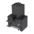 SFM-103-02-L-DH-TR - CONN RCPT 6POS 0.05 GOLD SMD R/A