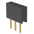 MMS-103-01-H-SV - CONN RCPT 3POS 0.079 GOLD PCB