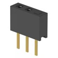 MMS-103-01-L-SV-01 - CONN RCPT 3POS 0.079 GOLD PCB