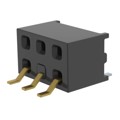 MMS-103-02-F-DH-03-TR - CONN RCPT 6P 0.079 GOLD SMD R/A