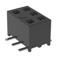 MMS-103-02-L-DV-03 - CONN RCPT 6POS 0.079 GOLD SMD