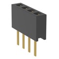 MMS-104-01-H-SV - CONN RCPT 4POS 0.079 GOLD PCB
