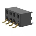 MMS-104-02-L-DH-01 - CONN RCPT 8P 0.079 GOLD SMD R/A